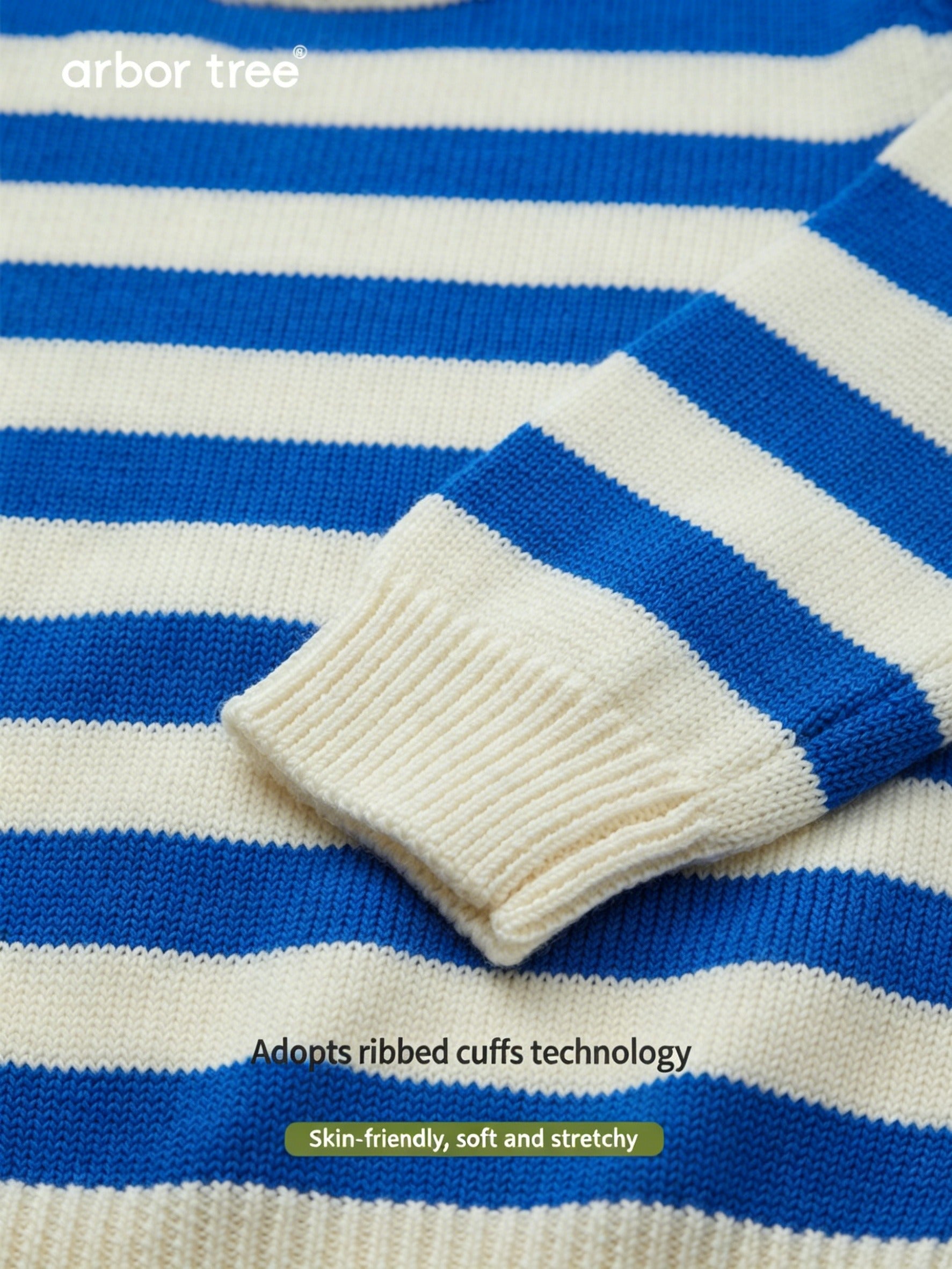 Baby's ArborTree Baselwool pullover sweater in soft, natural wool, featuring a cozy knit design for warmth and comfort.