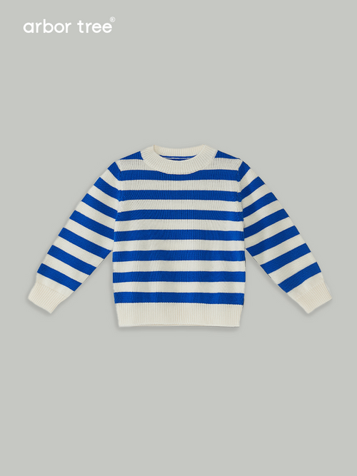 ArborTree 100% Baselwool baby pullover sweater in soft, natural wool, featuring a cozy design for infants and toddlers.