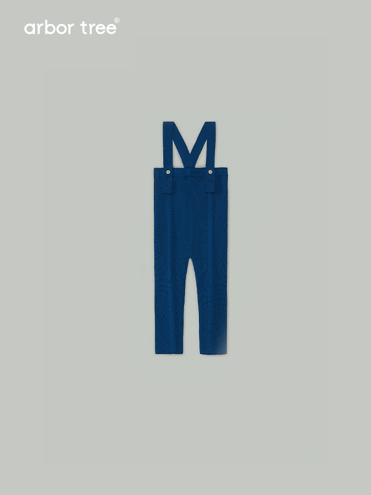 ArborTree baby cashmere wool stretch bib pants made of 70% wool and 30% cashmere, soft and cozy for toddlers.