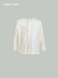 ArborTree 100% Natural Organic Cotton Minimalist Matching Parent-Child Shirts for Spring and Summer Sun Protection