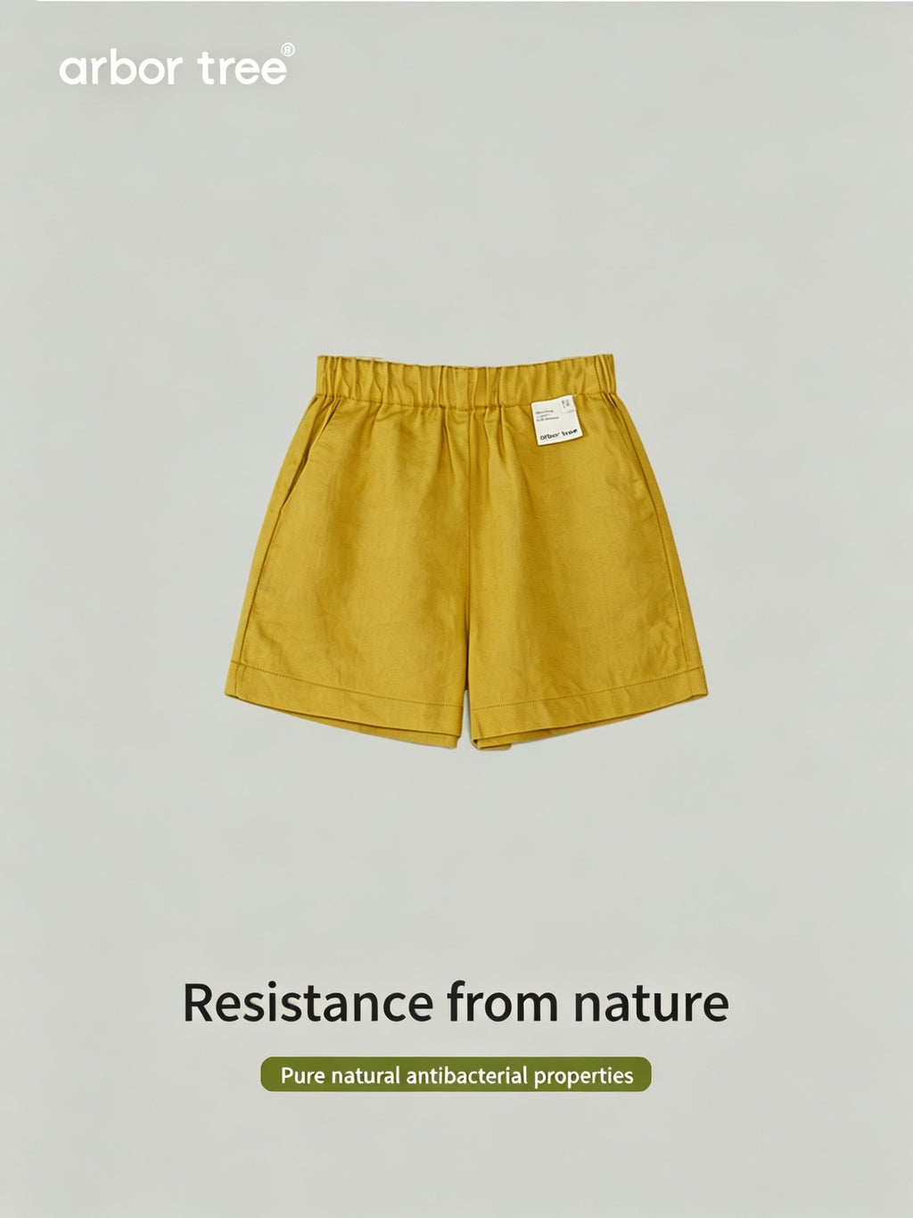 ArborTree 100% Natural Ramie (Unlined) Lightweight Summer Shorts for Infants and Children (Matching Sets)