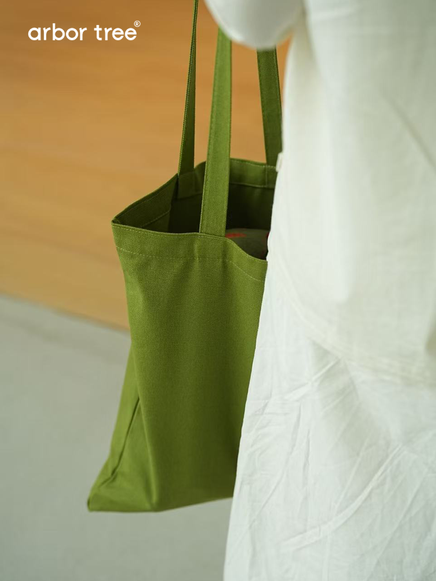 ArborTree Limited Edition Tree-Printed 100% Cotton Tote Bag
