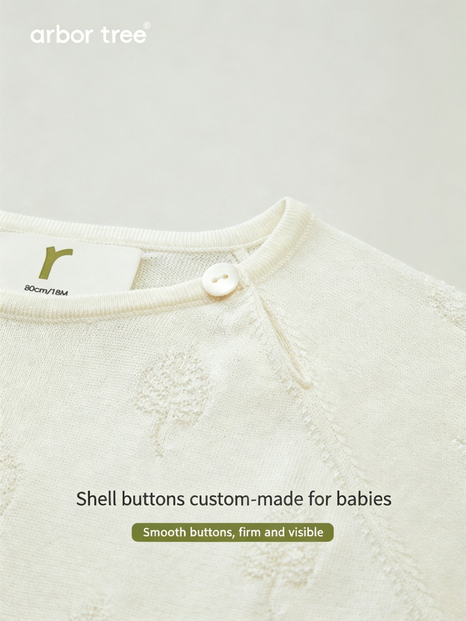 ArborTree Men's and Women's Summer Knit Short-Sleeve One-Piece with Button-Down Shoulders, Made of Mulberry Silk and Cashmere—Cool, Breathable, and Lightweight - ArborTree - naturally sourced kids brand