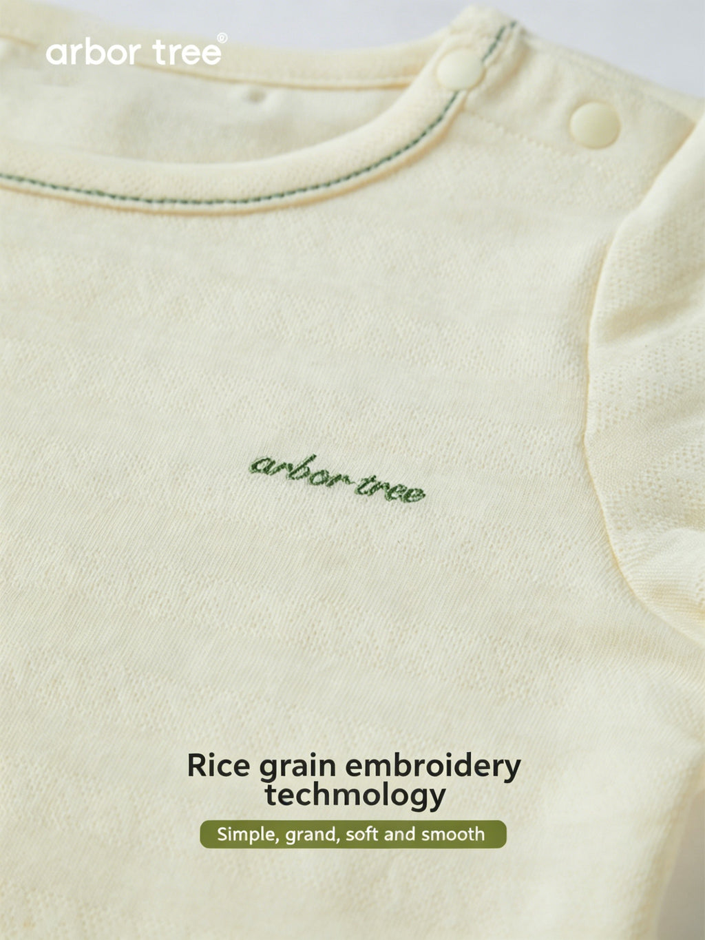 ArborTree organic cotton baby long-sleeve loungewear set with top and pants, ideal for spring, fall, and winter comfort.