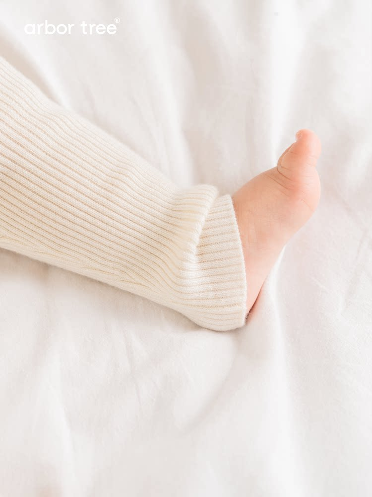 Soft cashmere and wool toddler pants from ArborTree featuring breathable, stretchy, comfortable fabric for infants and young children.