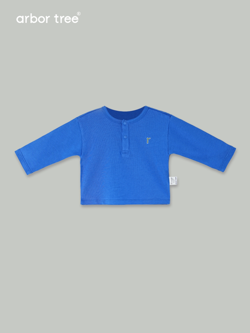 Organic cotton long sleeve baby and kids tee by arbortree, soft, breathable, all-season shirt for children.