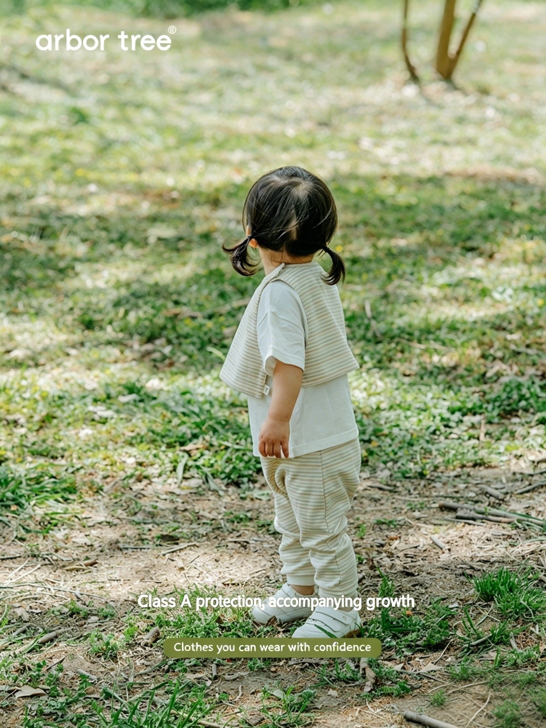 ArborTree Natural Organic Cotton Baby Bibs—Safe for Babies to Chew On, Moisture-Wicking, Soft, and Breathable