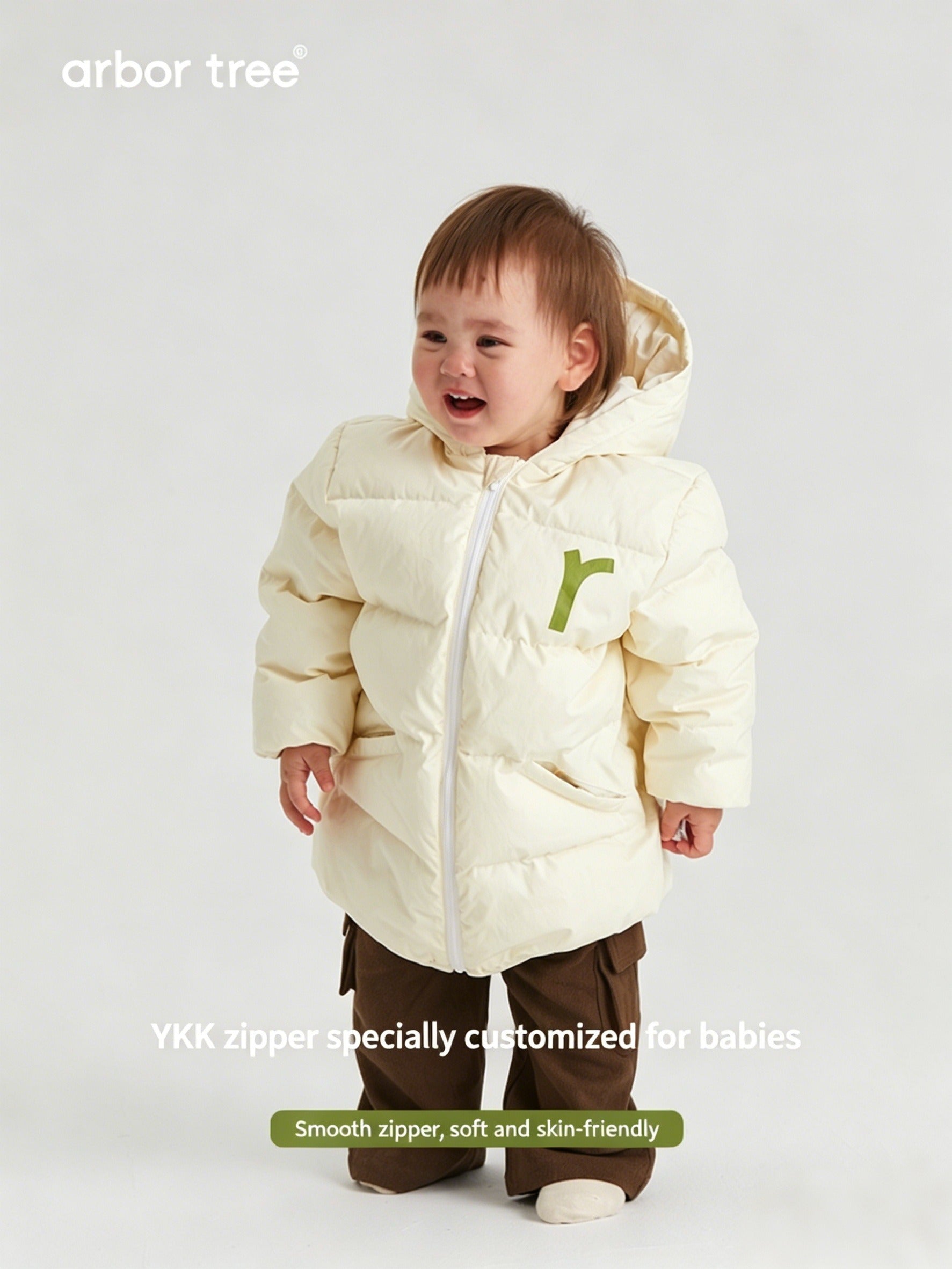 ArborTree All-Natural White Duck Down Vests for Boys and Girls: Warm, Cold-Resistant, and Windproof