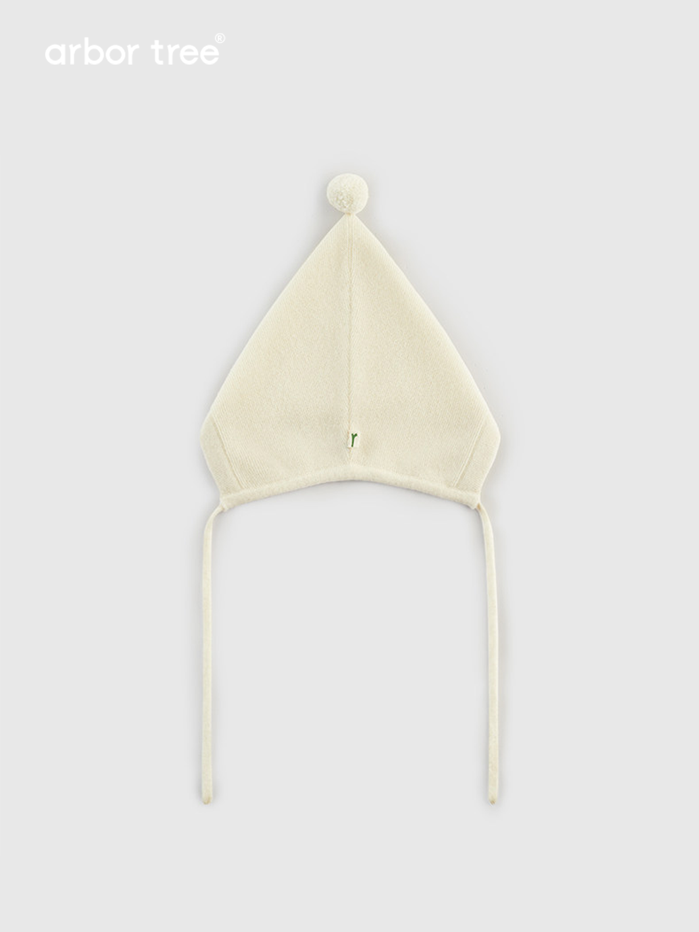 ArborTree Joyful Little Cashmere Pom-Pom Hat for Babies—Fall/Winter Hats for Princess-Style Boys and Girls—Cute