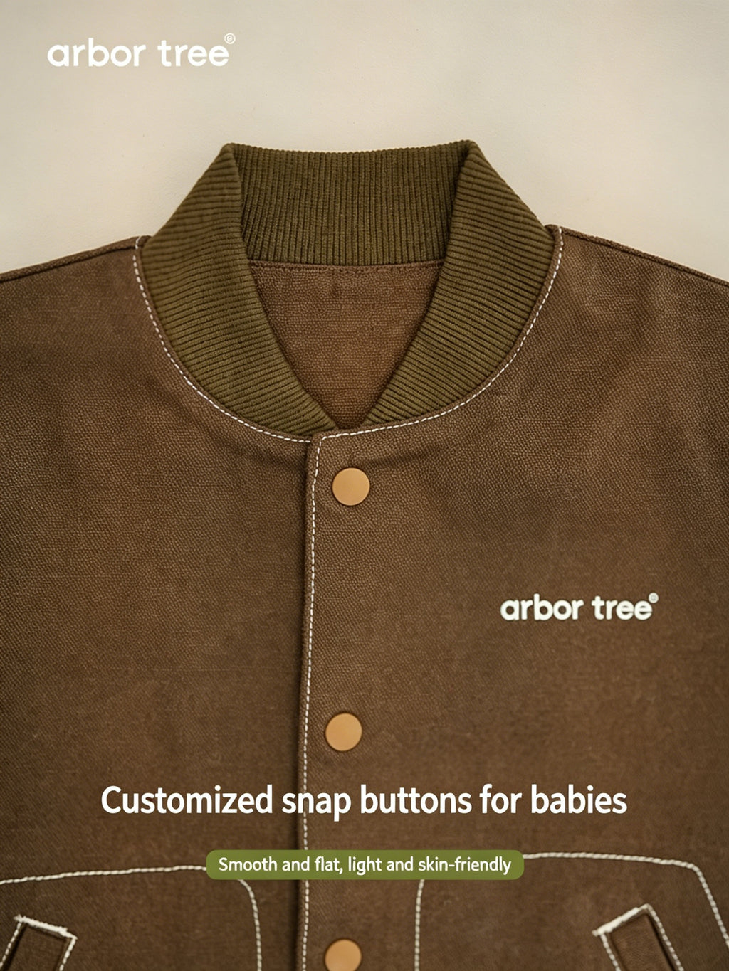 ArborTree 100% Natural Organic Cotton Spring, Autumn, and Winter Two-Piece Sets for Boys and Girls—Warm and Gentle on the Skin