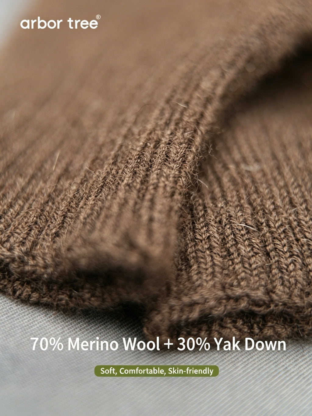 Matching parent-child fall winter mittens made of ArborTree's yak down and Merino wool, designed for warmth and comfort.