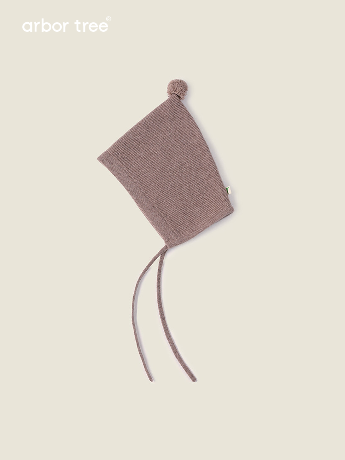 ArborTree Joyful Little Cashmere Pom-Pom Hat for Babies—Fall/Winter Hats for Princess-Style Boys and Girls—Cute