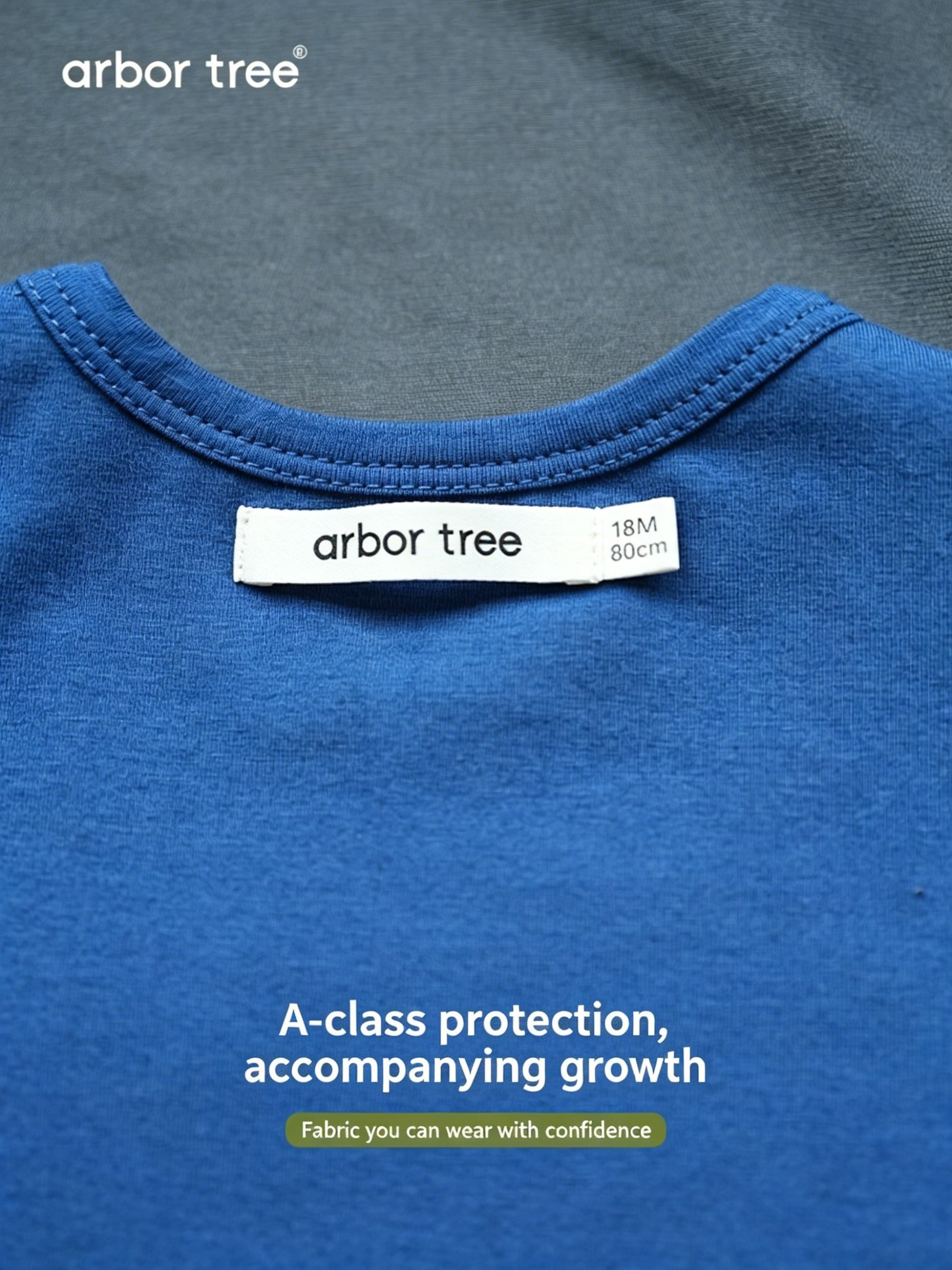 ArborTree 100% Natural Organic Cotton Unisex Summer Short-Sleeve Rompers with Shoulder Slits (Class A)