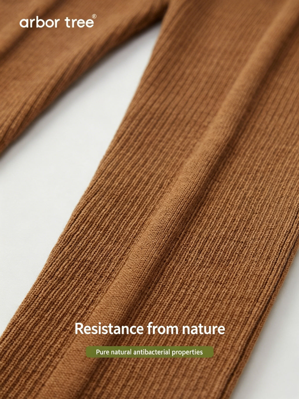 ArborTree baby cashmere wool stretch bib pants made from 70% wool and 30% cashmere, soft and cozy for infants.