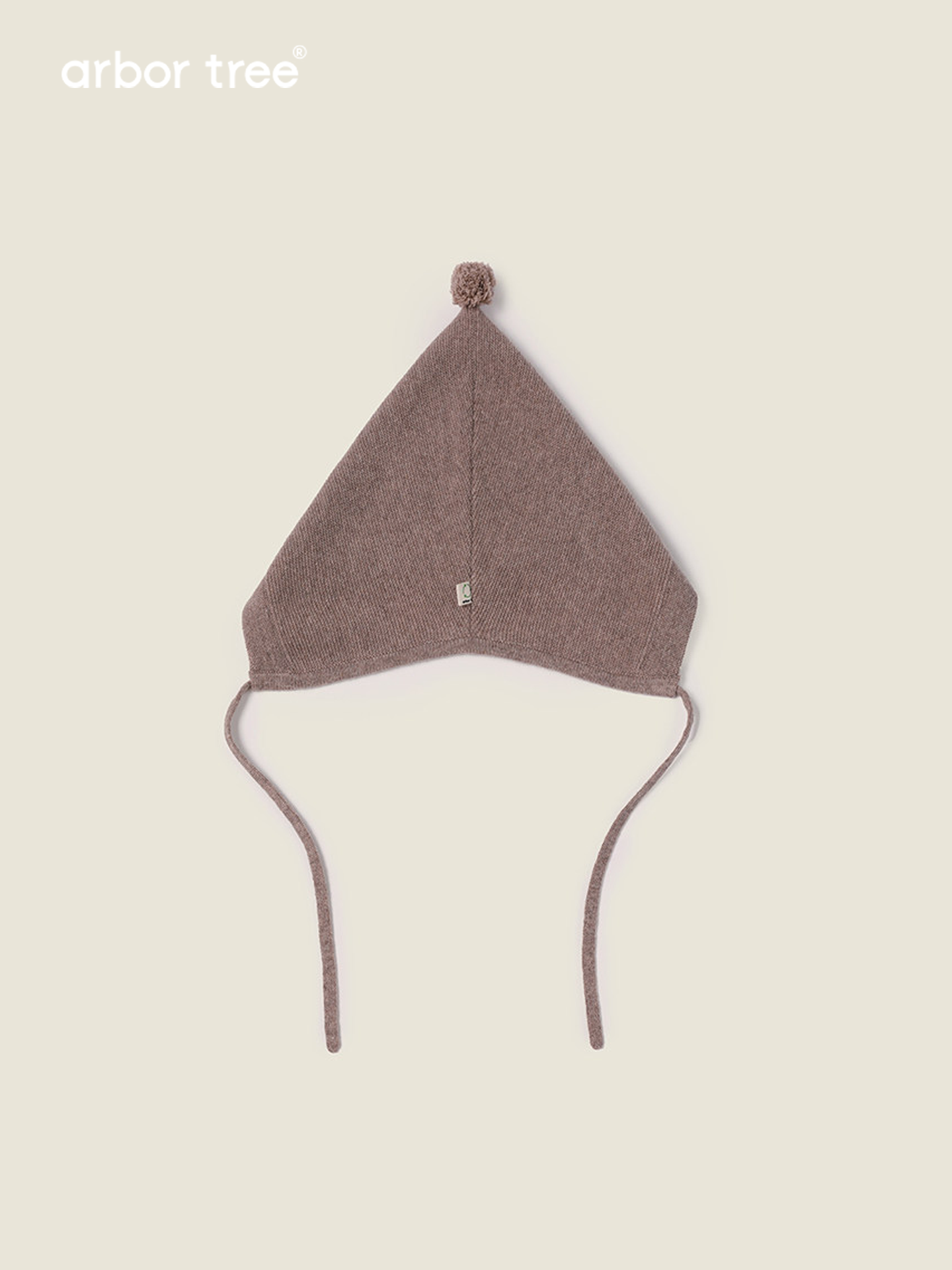 ArborTree Joyful Little Cashmere Pom-Pom Hat for Babies—Fall/Winter Hats for Princess-Style Boys and Girls—Cute