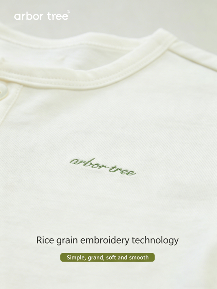 Organic cotton long sleeve baby and kids tee by arbortree, soft, breathable, all-season, comfortable for children.