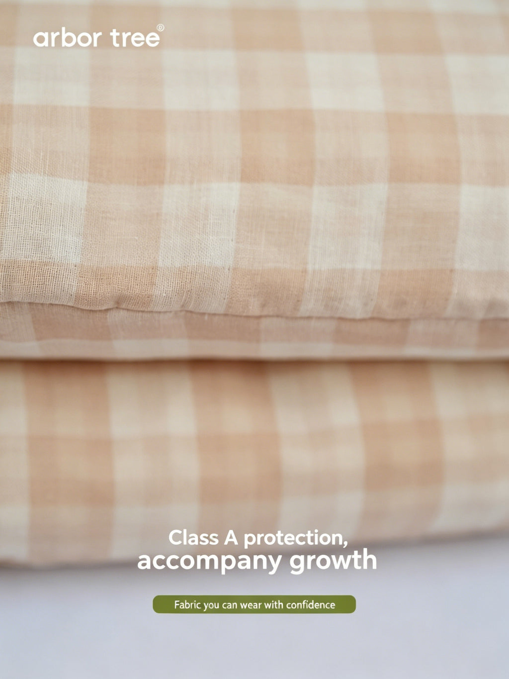 Organic cotton and tussah silk baby pillow by ArborTree, moisture-wicking and breathable for all-season comfort.