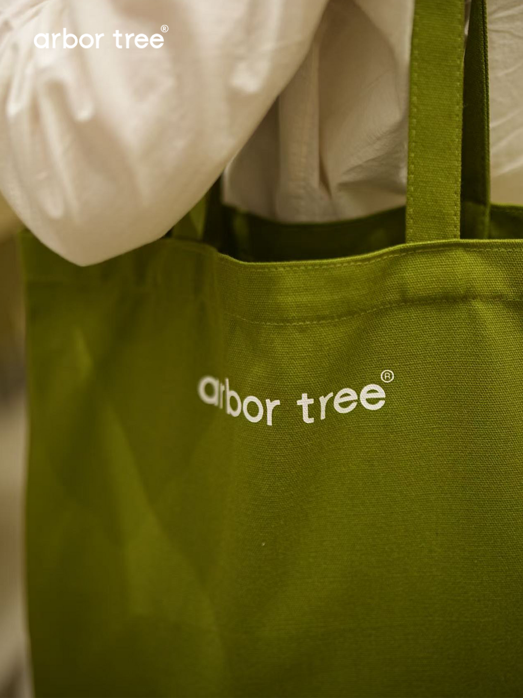 ArborTree Limited Edition Tree-Printed 100% Cotton Tote Bag