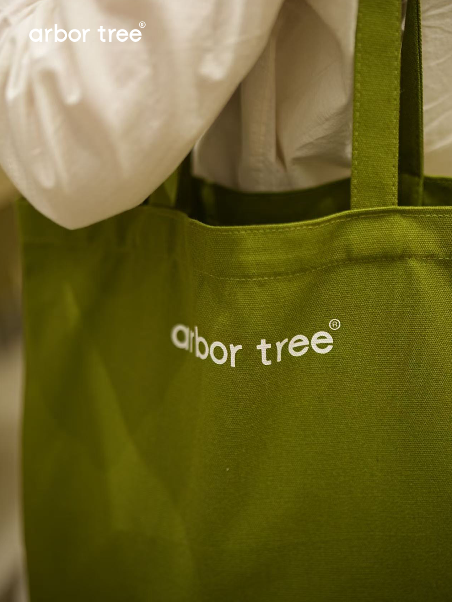 ArborTree Limited Edition Tree-Printed 100% Cotton Tote Bag