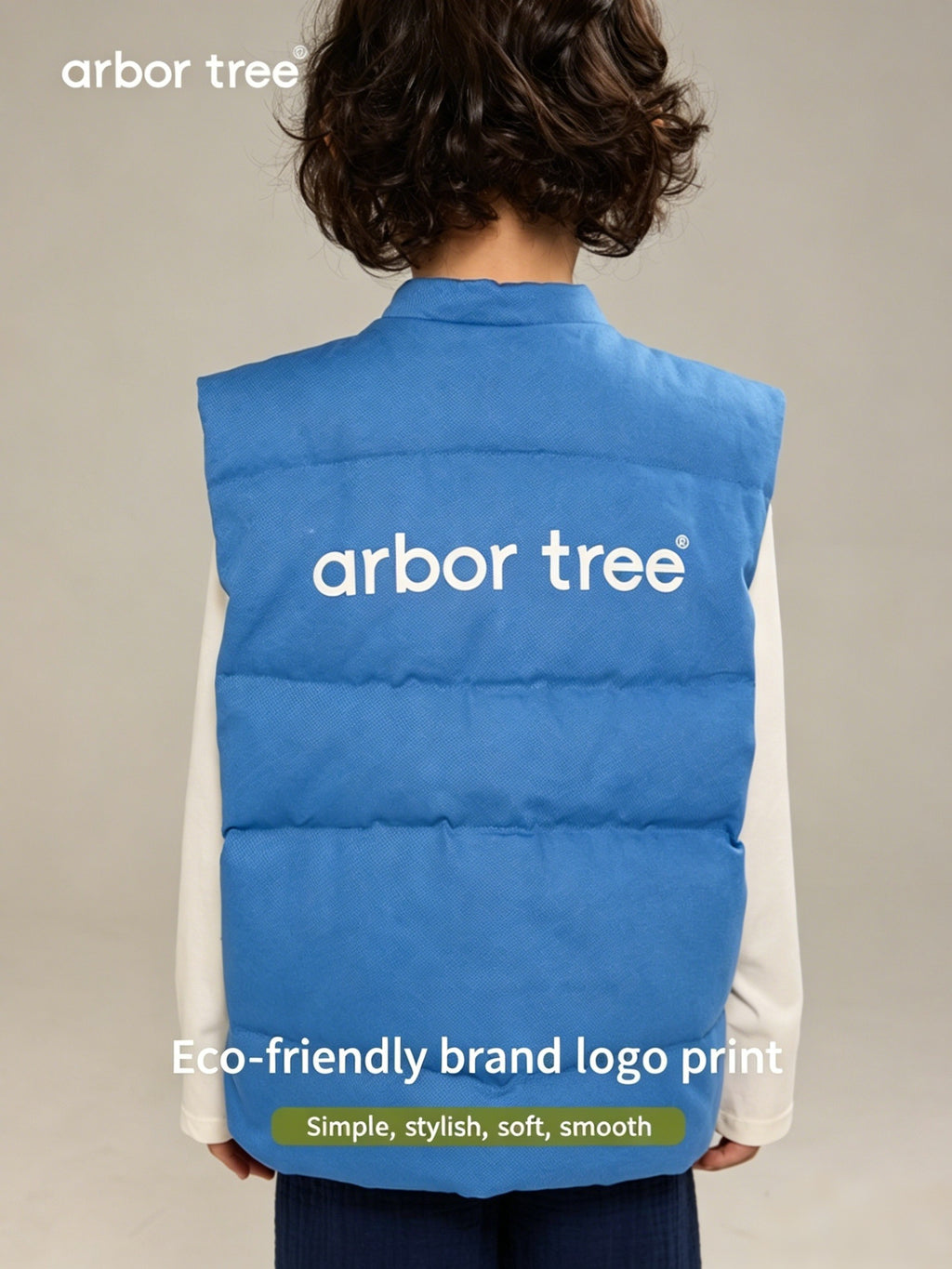 ArborTree All-Natural White Duck Down Vests for Boys and Girls: Warm, Cold-Resistant, and Windproof for Fall and Winter