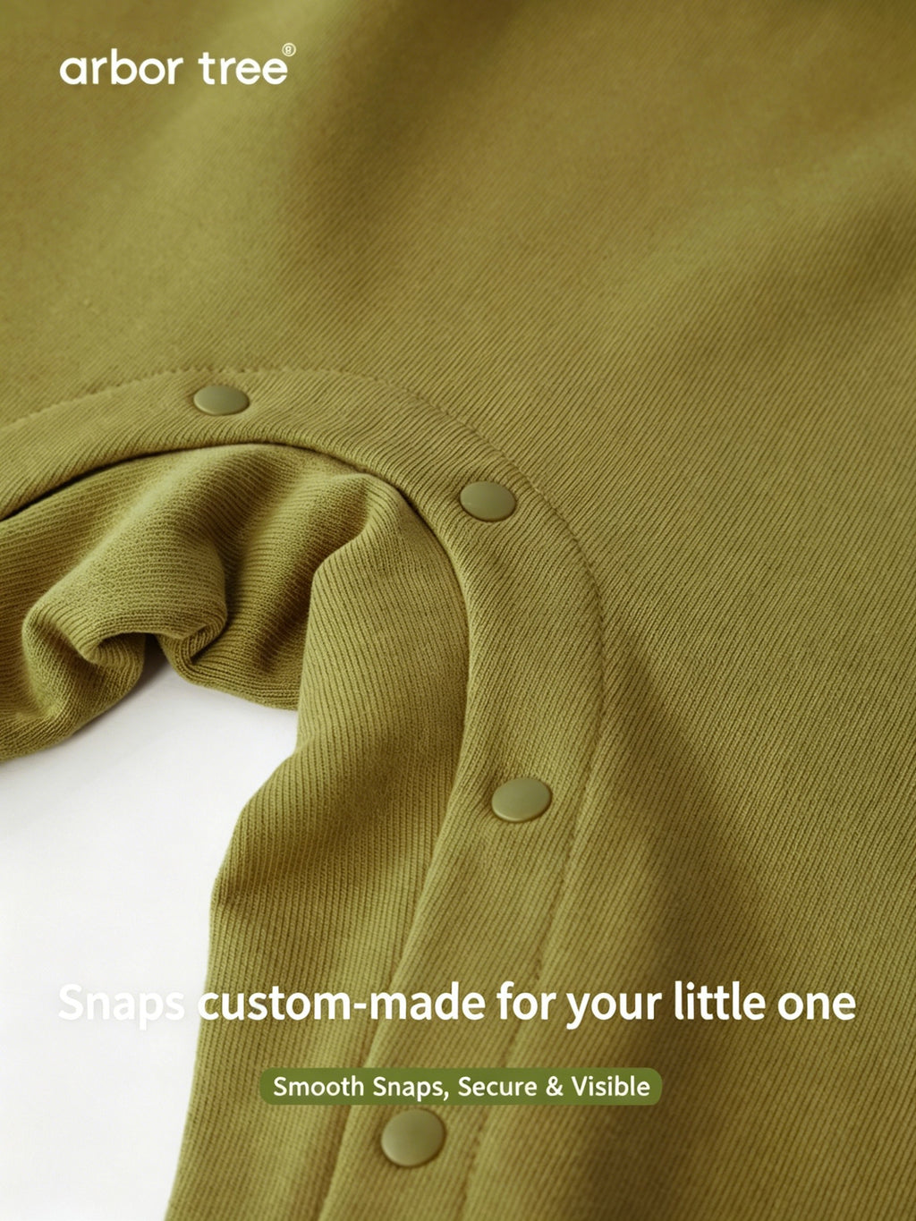 ArborTree 100% Natural Organic Cotton Baby Hooded Romper for Spring and Fall (Class A Standard)