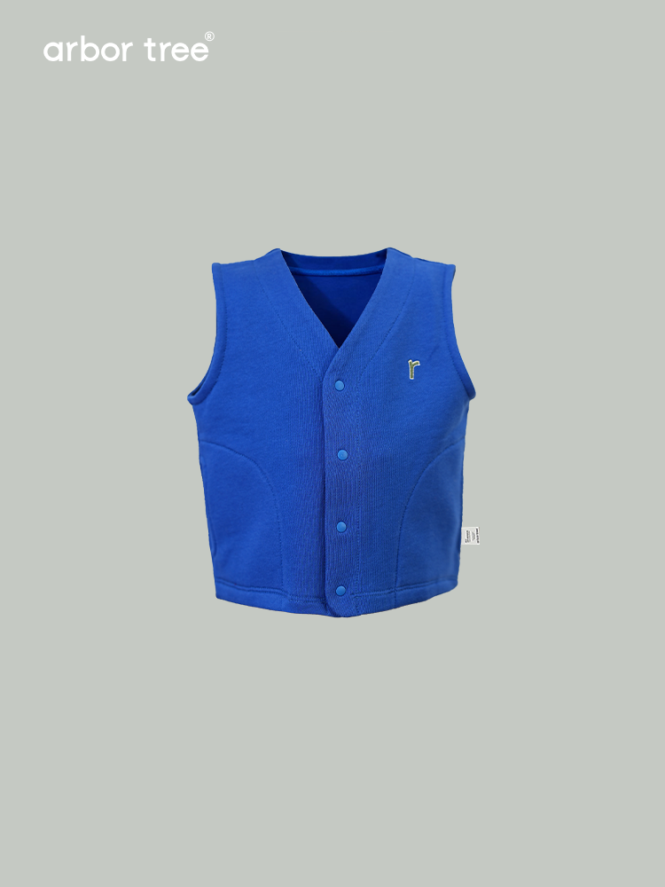 ArborTree 100% Organic Cotton Unisex Spring/Fall Vest Jacket – Class A Standard, Soft and Warm