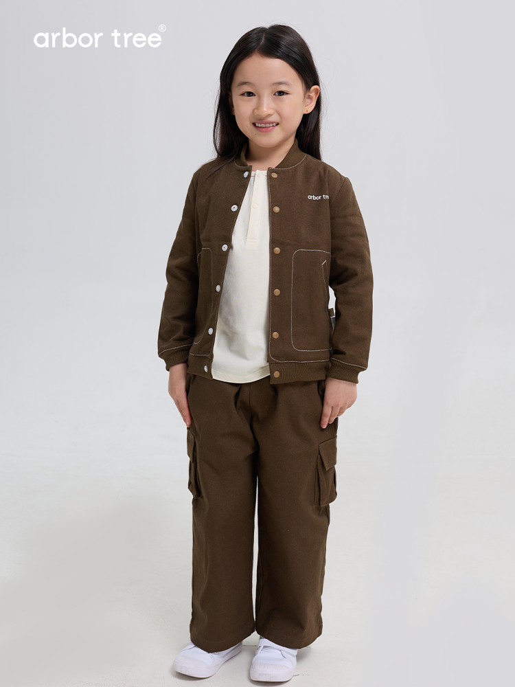 ArborTree 100% Natural Organic Cotton Spring, Autumn, and Winter Two-Piece Sets for Boys and Girls—Warm and Gentle on the Skin