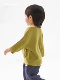 ArborTree 100% Ultra-Fine Merino Wool Baby Spring/Summer V-Neck Ultra-Lightweight 3/4-Sleeve T-Shirt (Air-Conditioning Shirt)