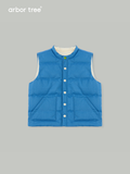 ArborTree All-Natural White Duck Down Vests for Boys and Girls: Warm, Cold-Resistant, and Windproof for Fall and Winter