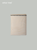ArborTree organic cotton baby blanket with three-layer terry cloth, warm, soft, and moisture-wicking for gentle skin comfort
