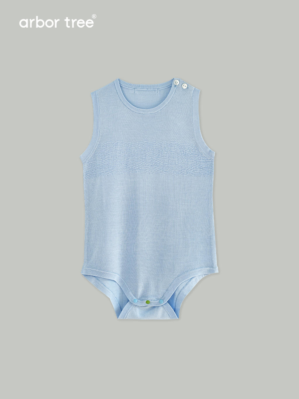 ArborTree 100% Natural Mulberry Silk Summer Knit Sleeveless Off-the-Shoulder Triangle Jumpsuit (Boys' and Girls' Styles)