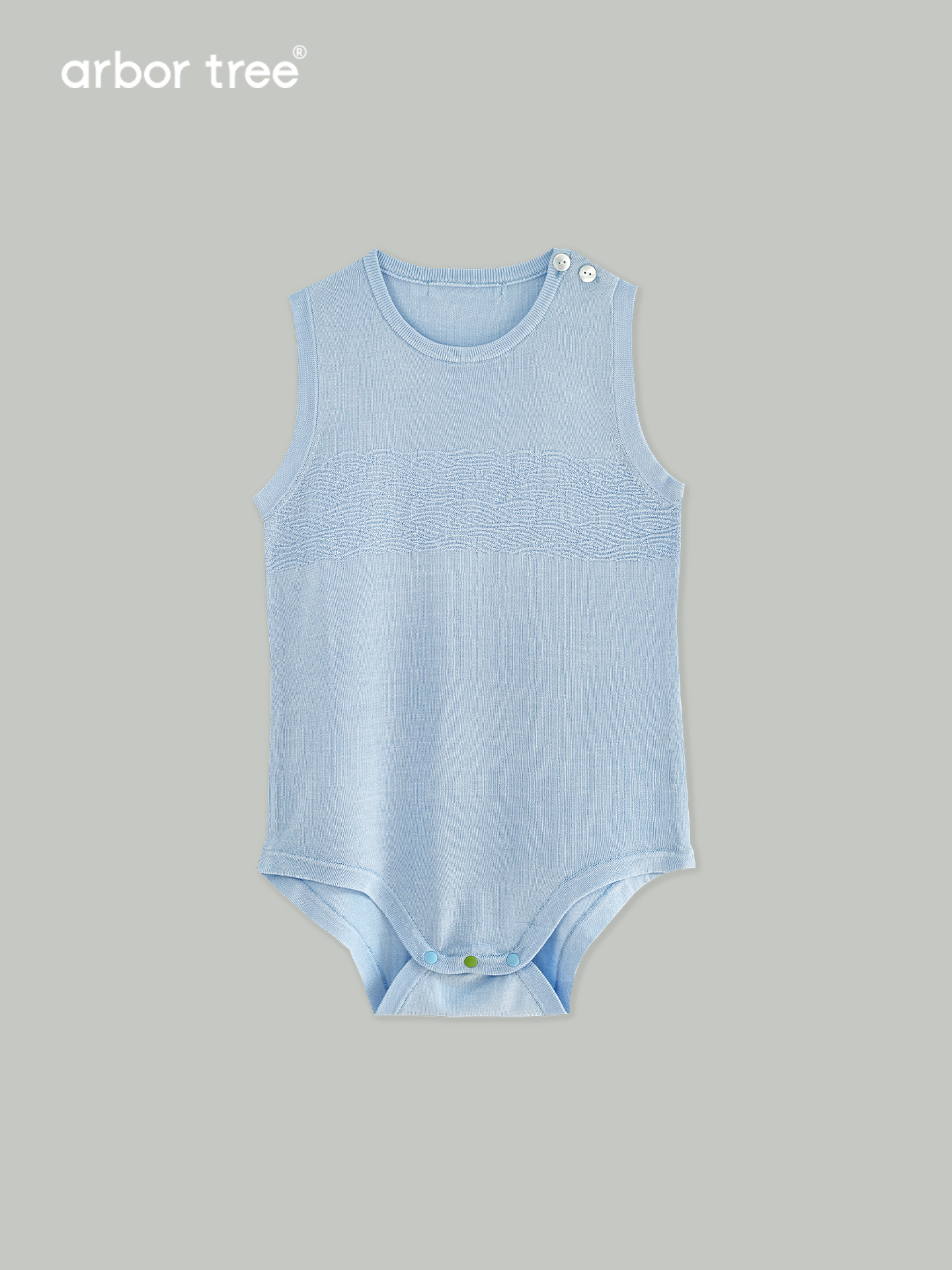 ArborTree 100% Natural Mulberry Silk Summer Knit Sleeveless Off-the-Shoulder Triangle Jumpsuit (Boys' and Girls' Styles)