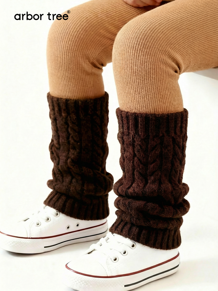 ArborTree baby winter socks made of yak down and merino wool, thick and cozy, hand wash only, natural kids clothing.