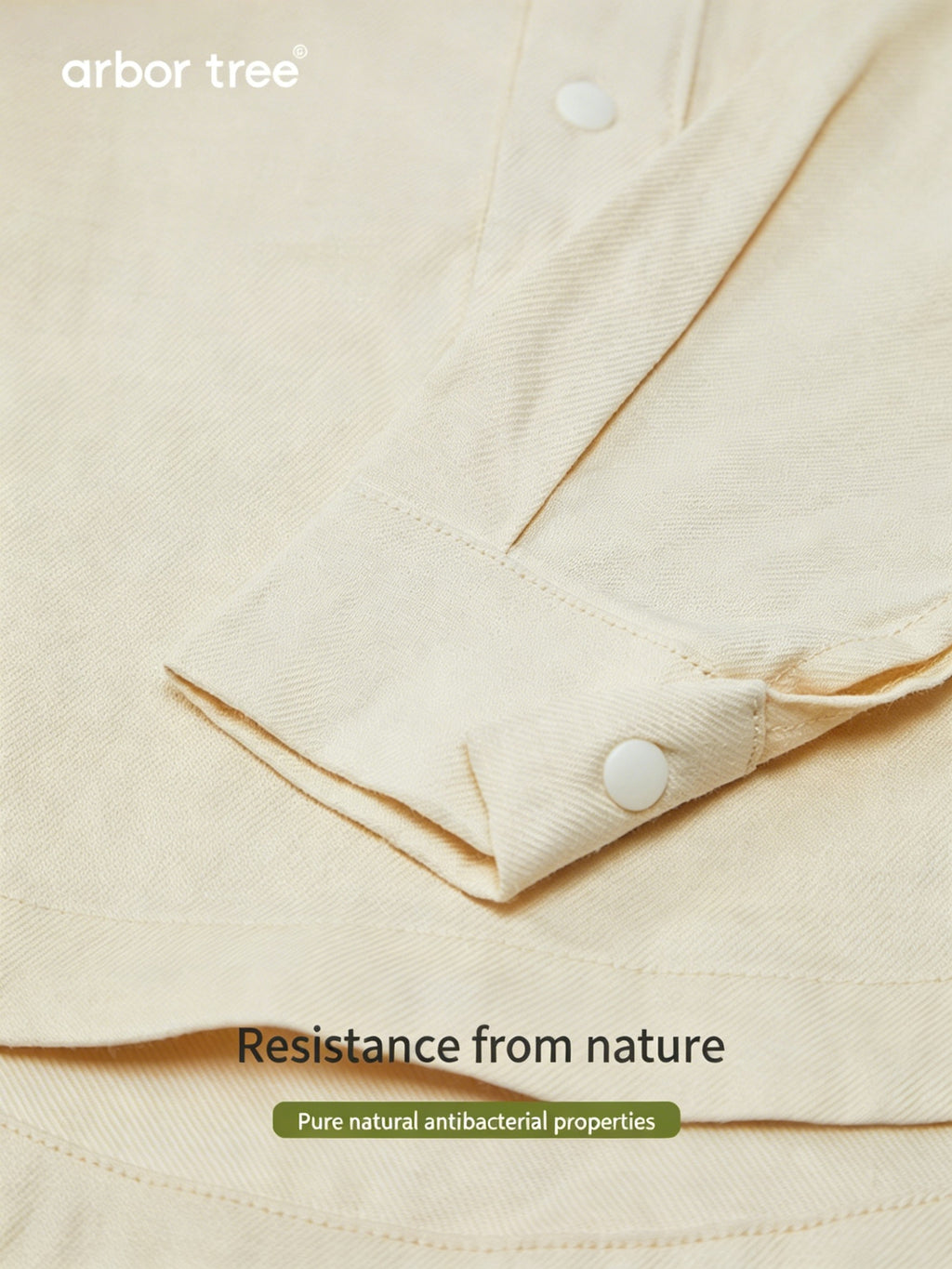 ArborTree (Recommended by Dong Shenghuo) 100% Ramie Casual Long-Sleeve Shirt (Matching Parent-Child Set) for Spring and Fall—Soft and Gentle on the Skin