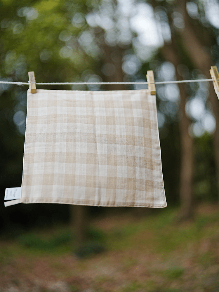 ArborTree 100% 6-Layer Organic Cotton Gauze Baby Square Towel, Back Towel, and Washcloth—Soft, Gentle on the Skin, Moisture-Wicking, and Breathable - ArborTree - naturally sourced kids brand