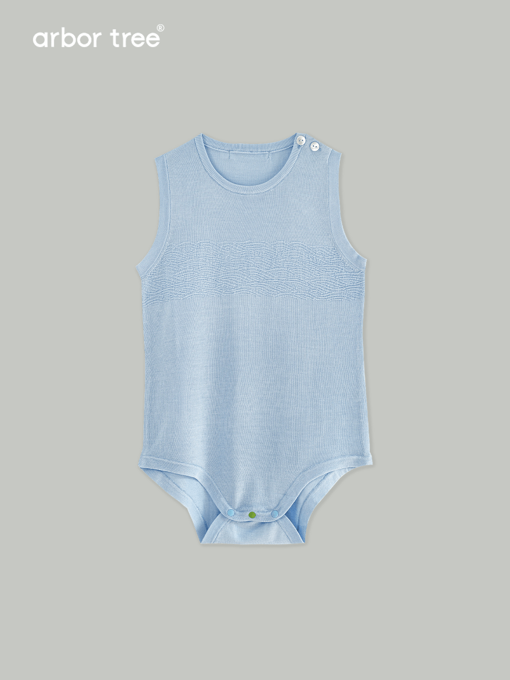 ArborTree 100% Natural Mulberry Silk Summer Knit Sleeveless Off-the-Shoulder Triangle Jumpsuit (Boys' and Girls' Styles) - ArborTree - naturally sourced kids brand
