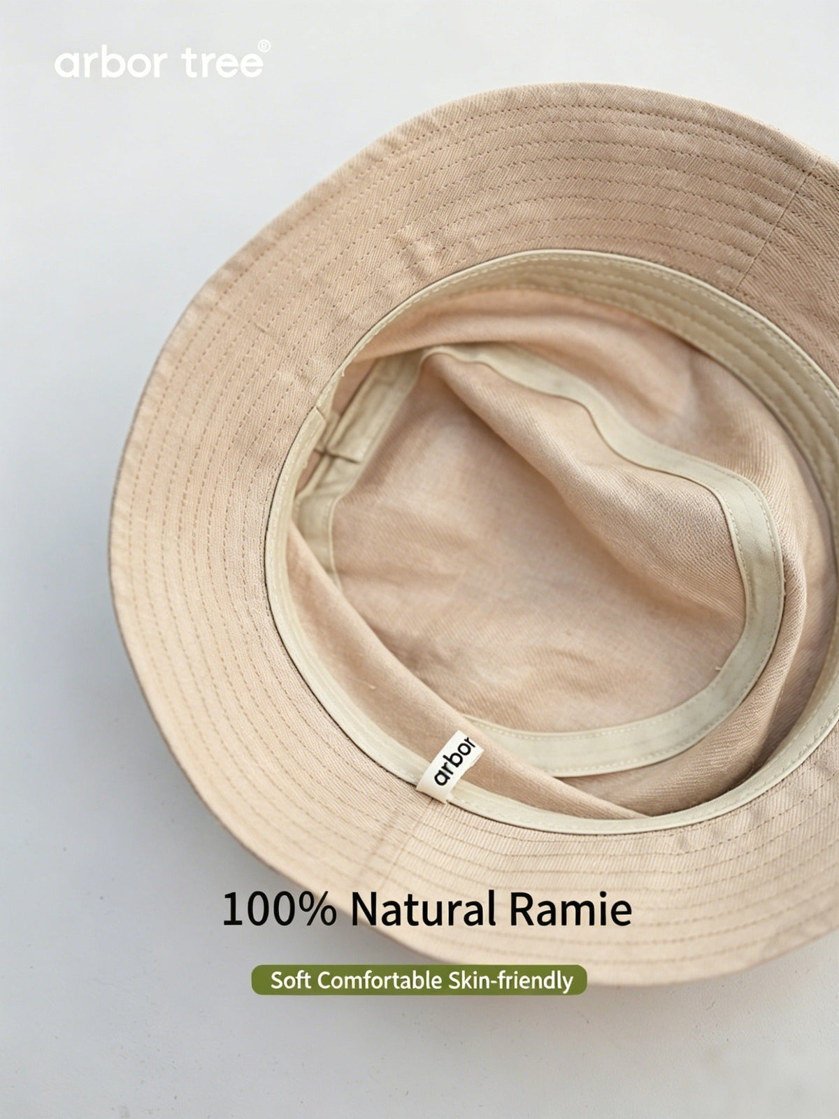ArborTree 100% Natural Ramie Parent-Child Summer Fisherman's Hat: Lightweight, Breathable, Sun-Protective, and Durable - ArborTree - naturally sourced kids brand