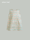ArborTree 100% Organic Cotton from Uganda Girls' Summer Morris Daisy Sleeveless Dress, Lightweight Style - ArborTree - naturally sourced kids brand