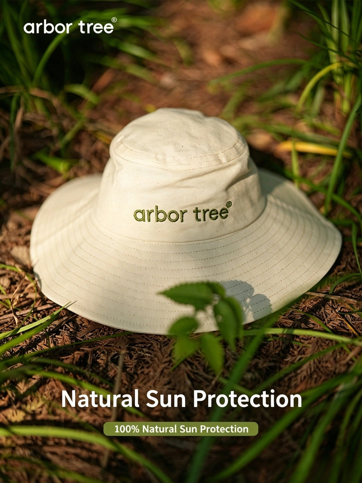ArborTree 100% Organic Cotton Summer Sun Hat for Boys and Girls—Lightweight, Breathable, Wide-Brimmed Sun Protection - ArborTree - naturally sourced kids brand