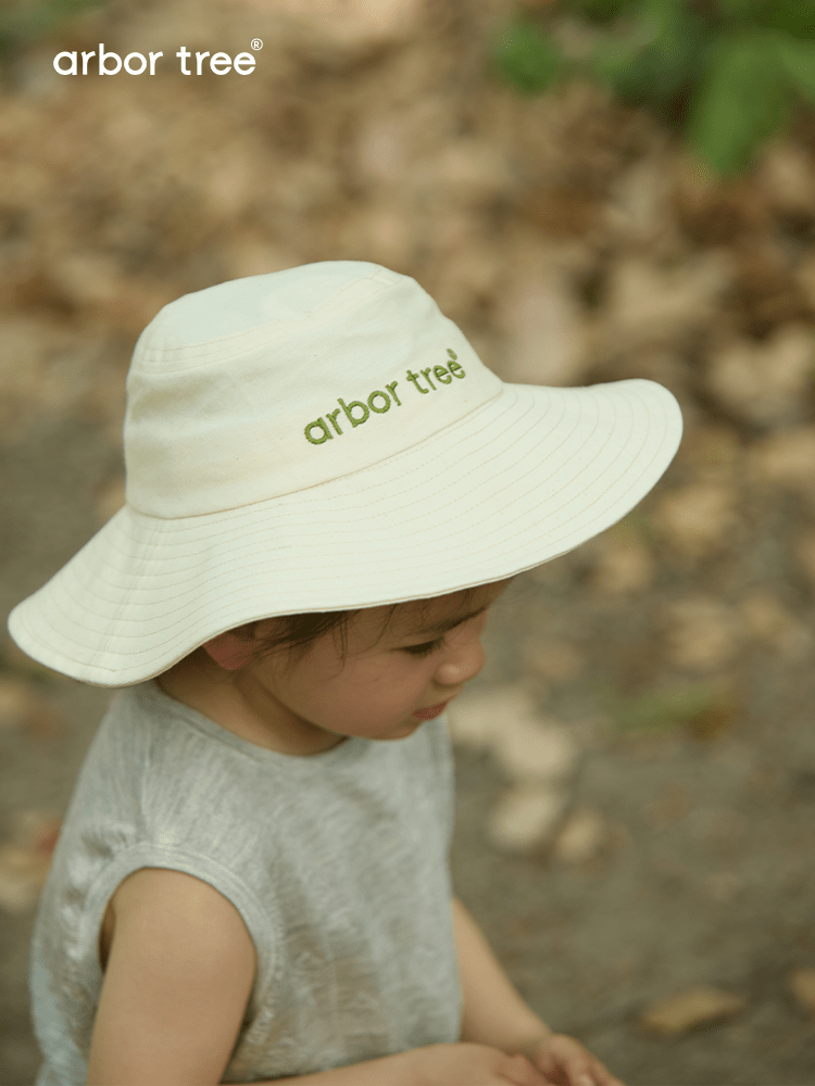 ArborTree 100% Organic Cotton Summer Sun Hat for Boys and Girls—Lightweight, Breathable, Wide-Brimmed Sun Protection - ArborTree - naturally sourced kids brand