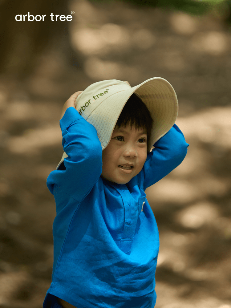ArborTree 100% Organic Cotton Summer Sun Hat for Boys and Girls—Lightweight, Breathable, Wide-Brimmed Sun Protection - ArborTree - naturally sourced kids brand