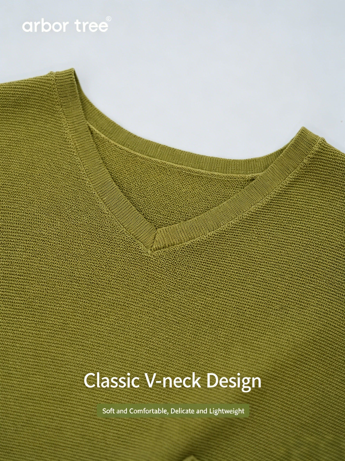 ArborTree 100% Ultra-Fine Merino Wool Baby Spring/Summer V-Neck Ultra-Lightweight 3/4-Sleeve T-Shirt (Air-Conditioning Shirt) - ArborTree - naturally sourced kids brand