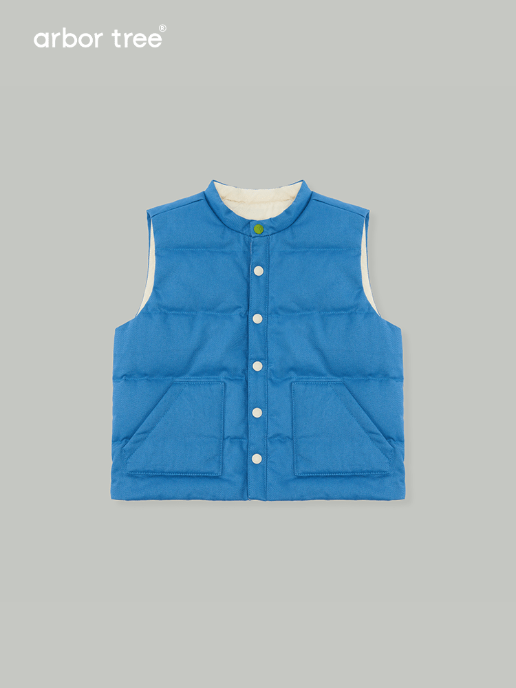 ArborTree All-Natural White Duck Down Vests for Boys and Girls: Warm, Cold-Resistant, and Windproof for Fall and Winter - ArborTree - naturally sourced kids brand