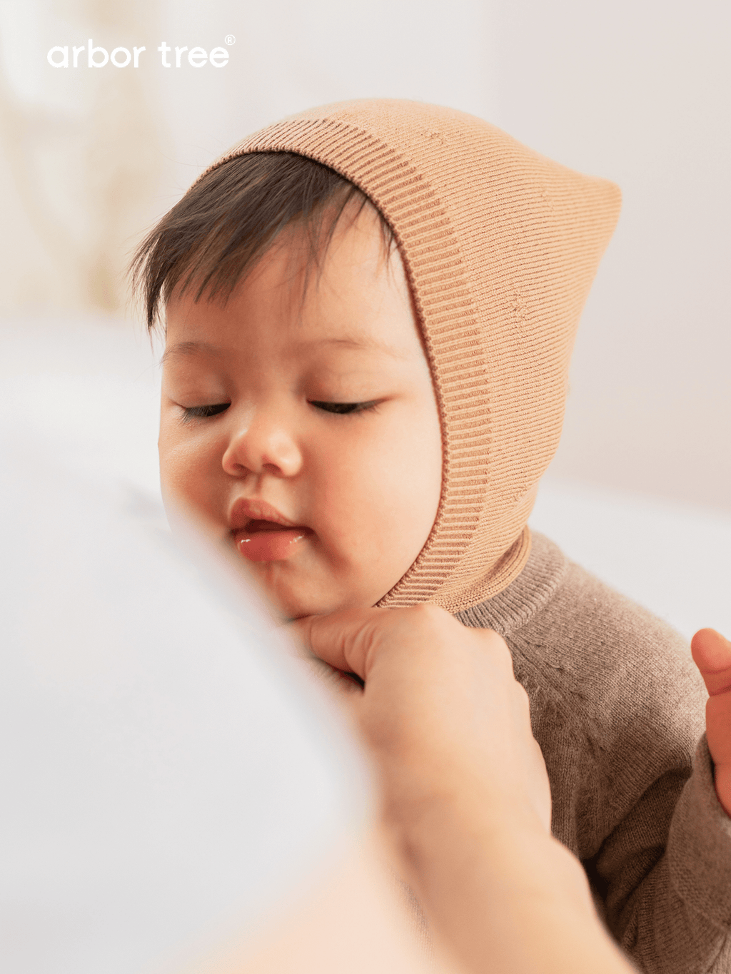 ArborTree Joy 100% Merino Wool Baby Fall/Winter Elf Hat—Soft, Stretchy, Natural Baby Hat - ArborTree - naturally sourced kids brand