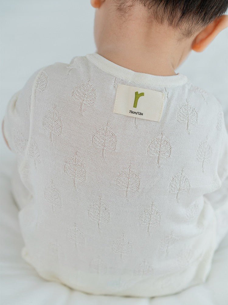 ArborTree Mulberry Silk Summer Long-Legged One-Piece for Infants and Toddlers with Front Snap Closure—Moisture-Wicking, Mosquito-Repellent, Lightweight, and Breathable - ArborTree - naturally sourced kids brand