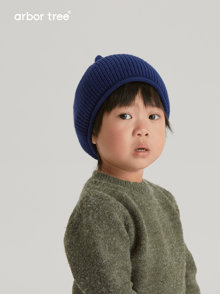 ArborTree Organic Cotton and Cashmere Knit Beanie for Boys and Girls (Fall/Winter) — Soft, Gentle on the Skin, Moisture-Wicking - ArborTree - naturally sourced kids brand