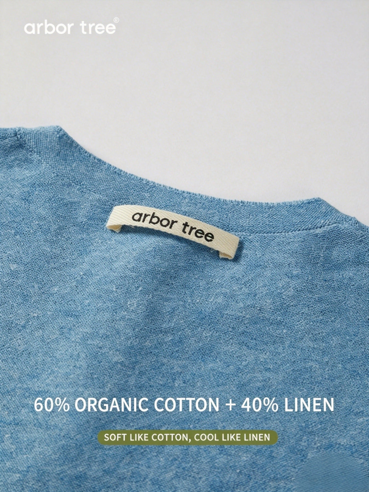 ArborTree Organic Cotton and Linen Summer Casual Sleeveless Onesie for Infants and Toddlers—Moisture-Wicking and Soft Against the Skin - ArborTree - naturally sourced kids brand