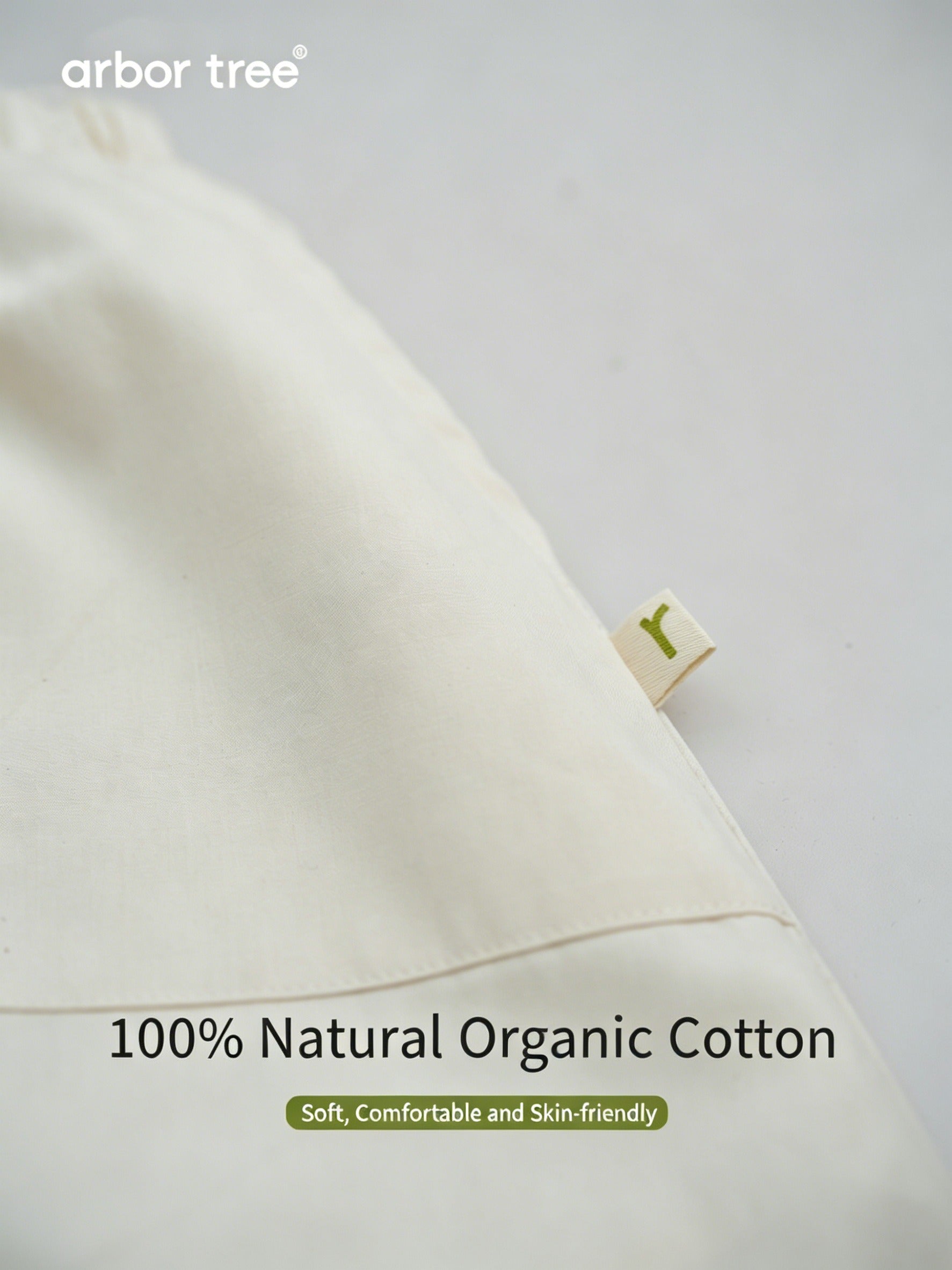 ArborTree 100% Natural Organic Cotton Girls' Spring/Summer Elastic-Waist A-Line Skirt (Matching Set)