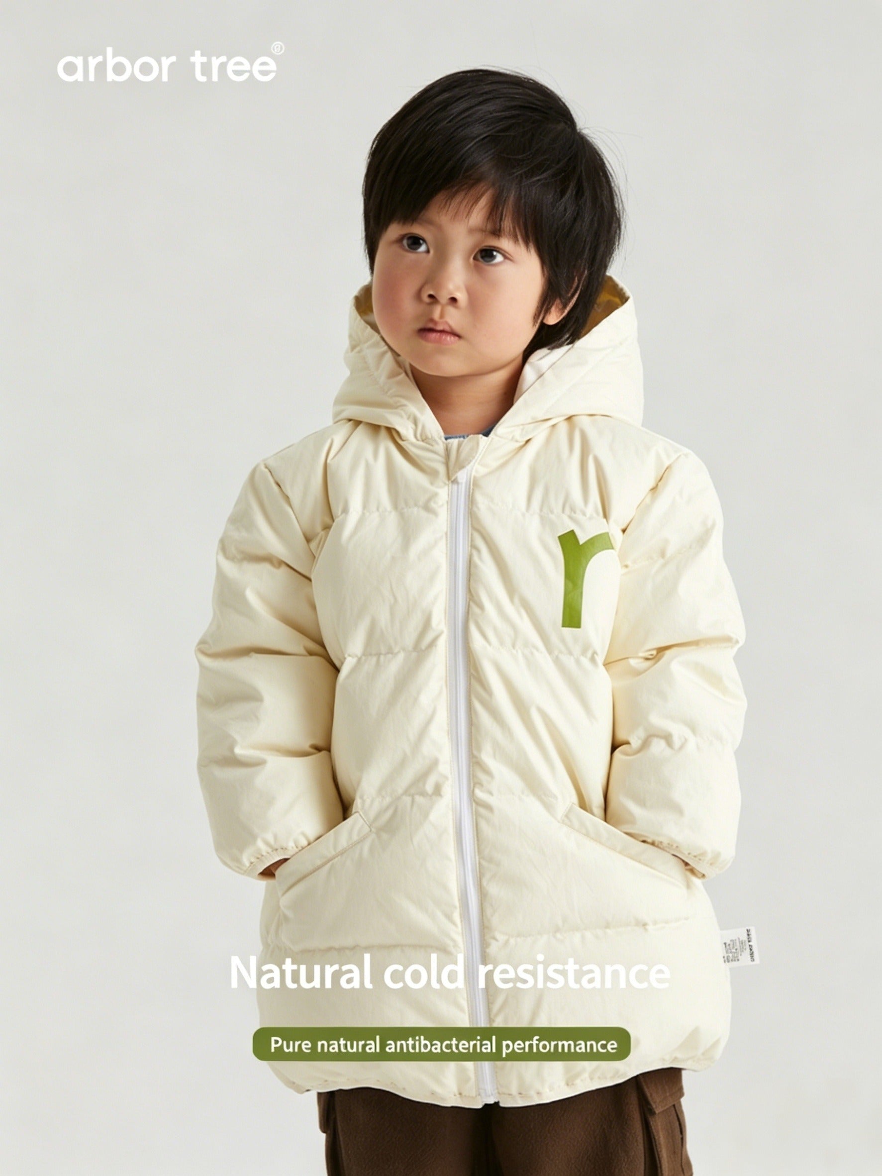 ArborTree All-Natural White Duck Down Vests for Boys and Girls: Warm, Cold-Resistant, and Windproof