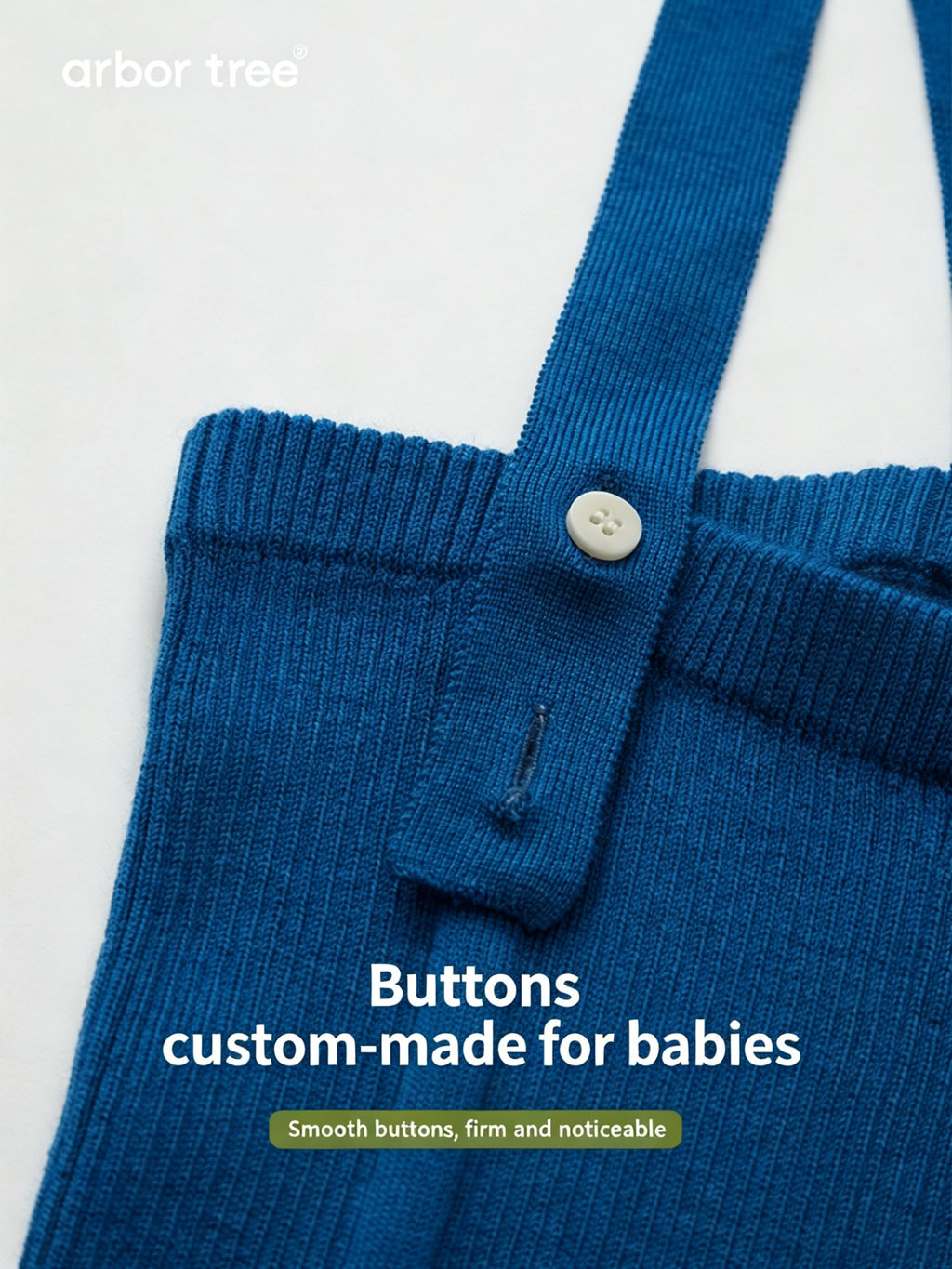 ArborTree baby cashmere wool stretch bib pants in soft, cozy fabric with elastic waistband and neutral color.